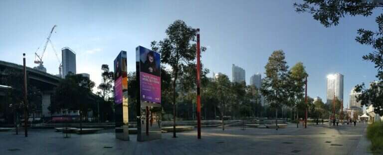 Placeholder image: Darling Harbour and Sydney skyline, not the hotel property itself