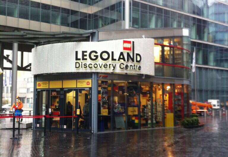 Entrance to LEGOLAND Discovery Centre Berlin at Potsdamer Platz