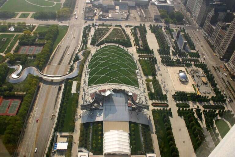 Millennium Park in Chicago, United States