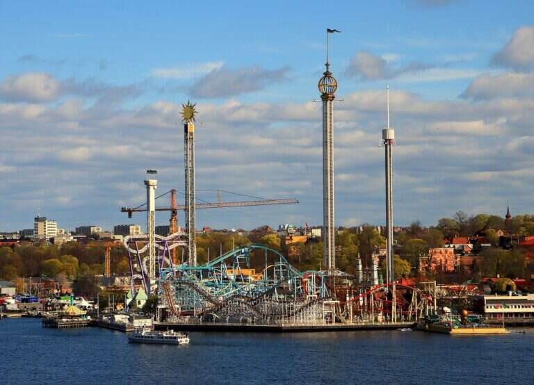 Gröna Lund in Stockholm, Sweden