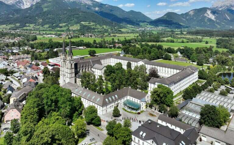 Admont Abbey in Austria, Europe