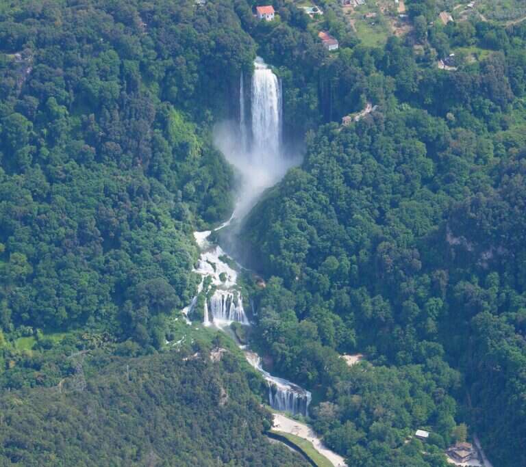 Cascata delle Marmore in Terni, Italy
