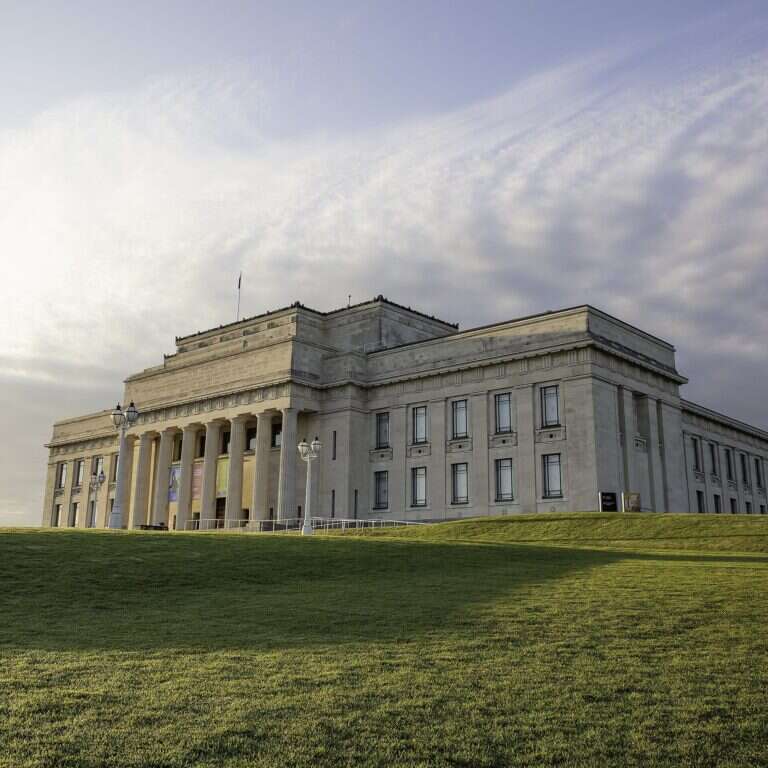 Auckland War Memorial Museum Tāmaki Paenga Hira in Auckland, New Zealand