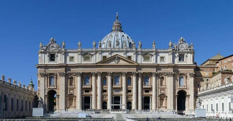 St. Peter's Basilica in Vatican City, Europe