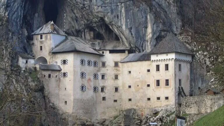 Predjama Castle in Ljubljana, Slovenia