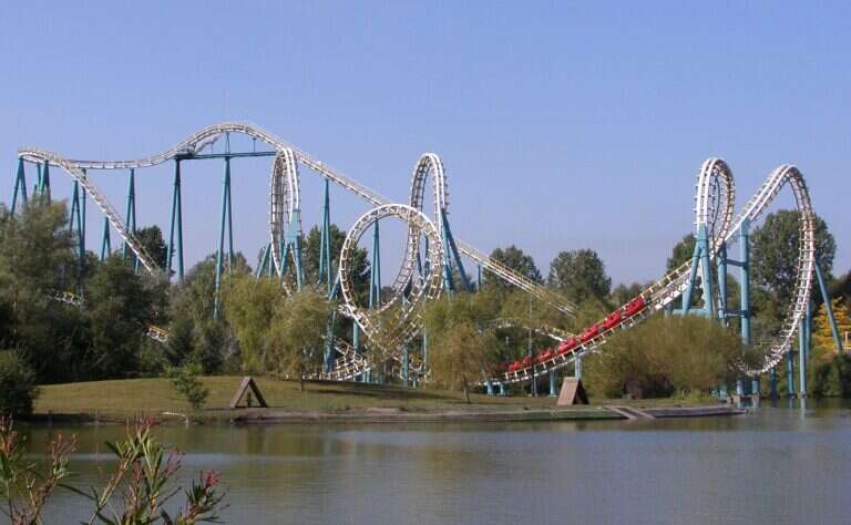 Parc Astérix in Paris, France