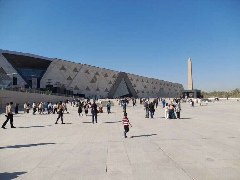 Grand Egyptian Museum in Cairo, Egypt