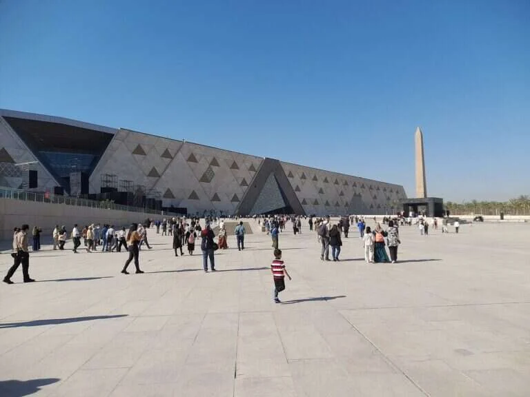 Grand Egyptian Museum in Cairo, Egypt