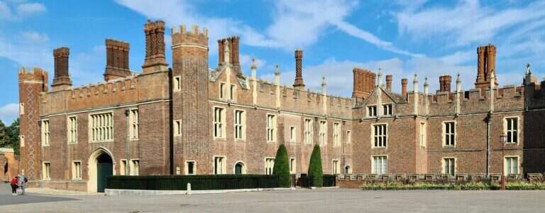Hampton Court Palace in London, United Kingdom