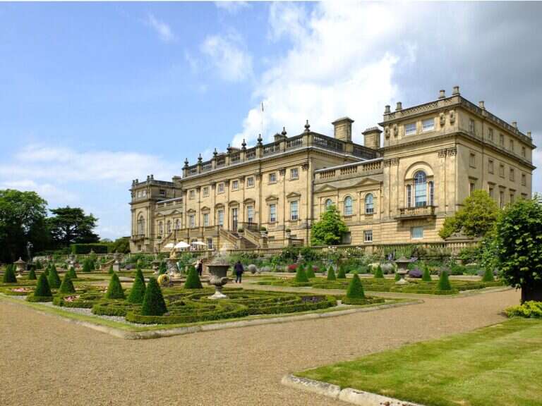 Harewood House in Leeds, United Kingdom