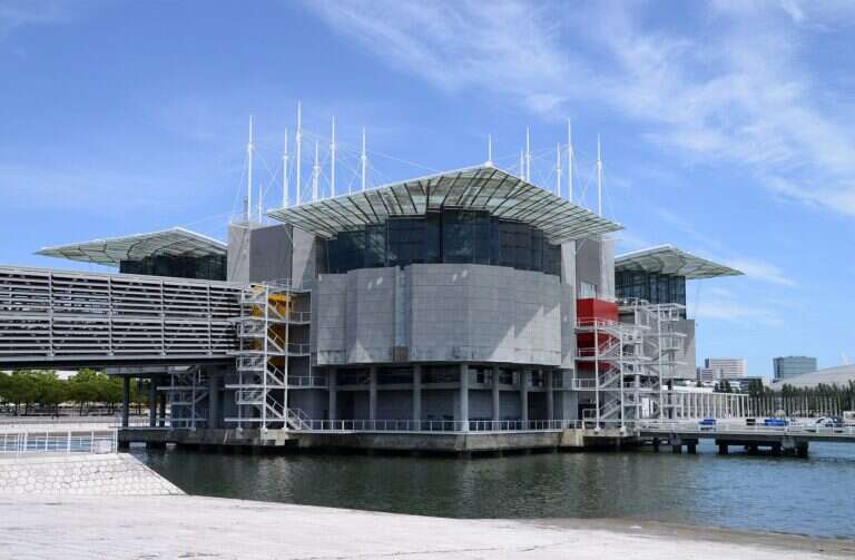Lisbon Oceanarium in Lisbon, Portugal