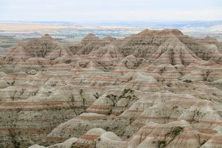 Badlands National Park in Wall, United States