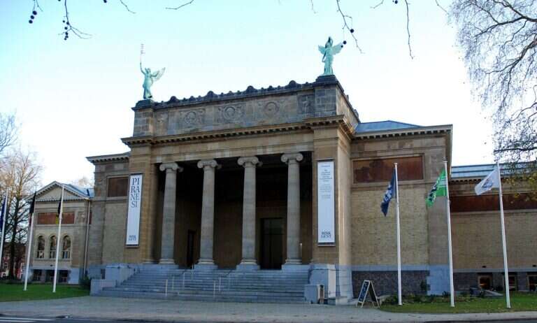 Museum of Fine Arts Ghent (MSK) in Brussels, Belgium