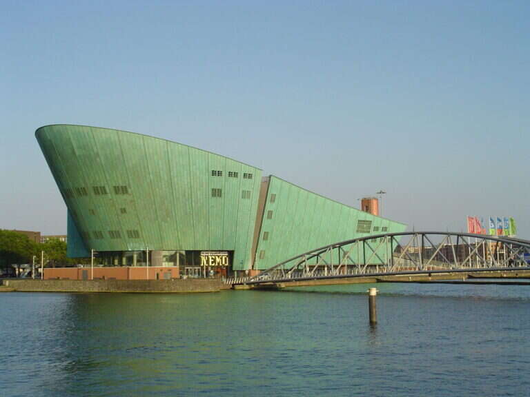 NEMO Science Center in Amsterdam, Netherlands