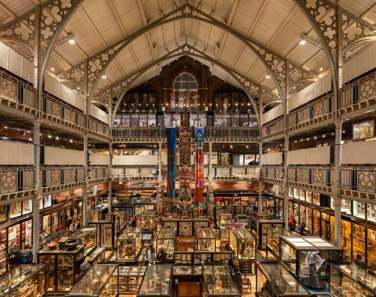 Pitt Rivers Museum in Oxford, United Kingdom