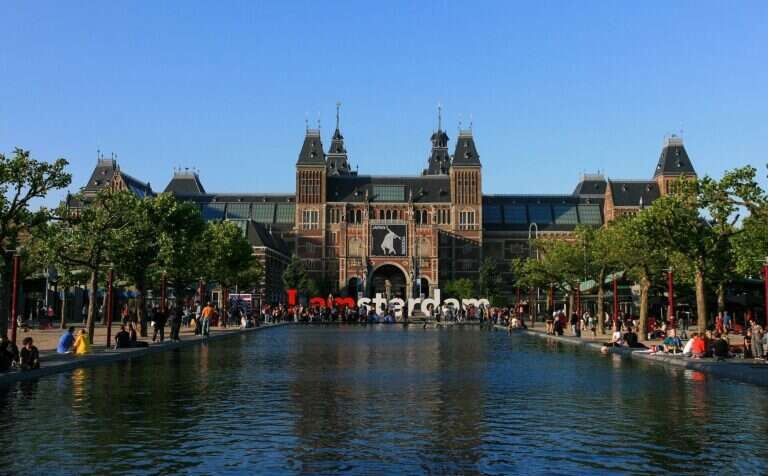 Rijksmuseum in Amsterdam, Netherlands