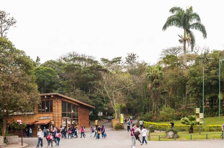 São Paulo Zoo in São Paulo, Brazil