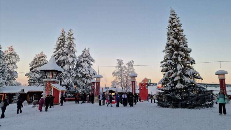 Santa Claus Village in Rovaniemi, Finland