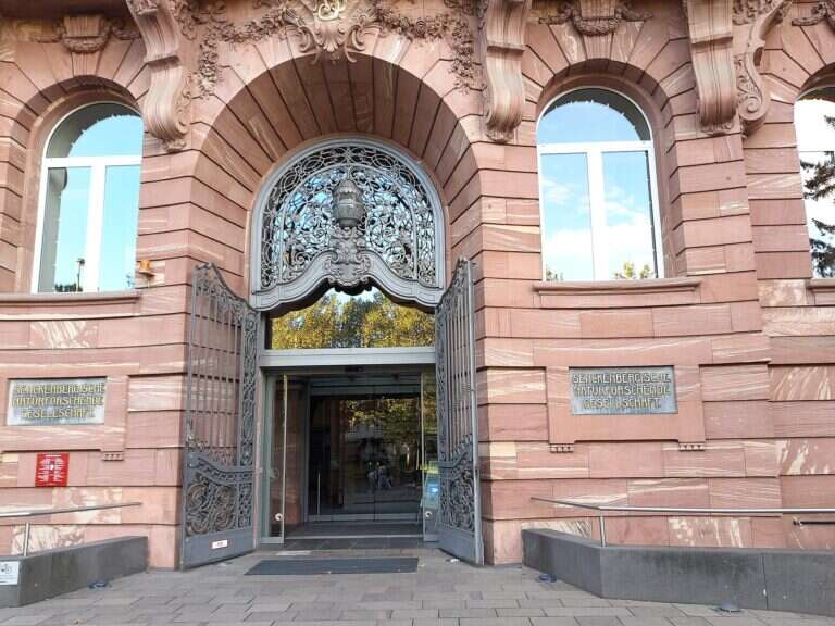 Senckenberg Museum in Frankfurt, Germany