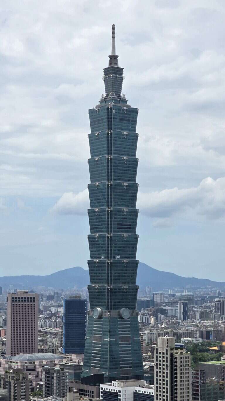 Taipei 101 in Taipei, Taiwan