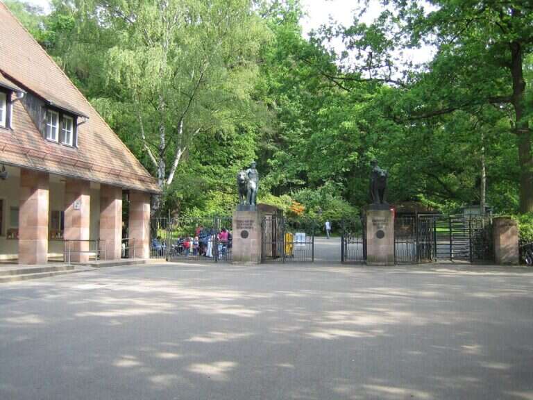 Nuremberg Zoo in Nuremberg, Germany