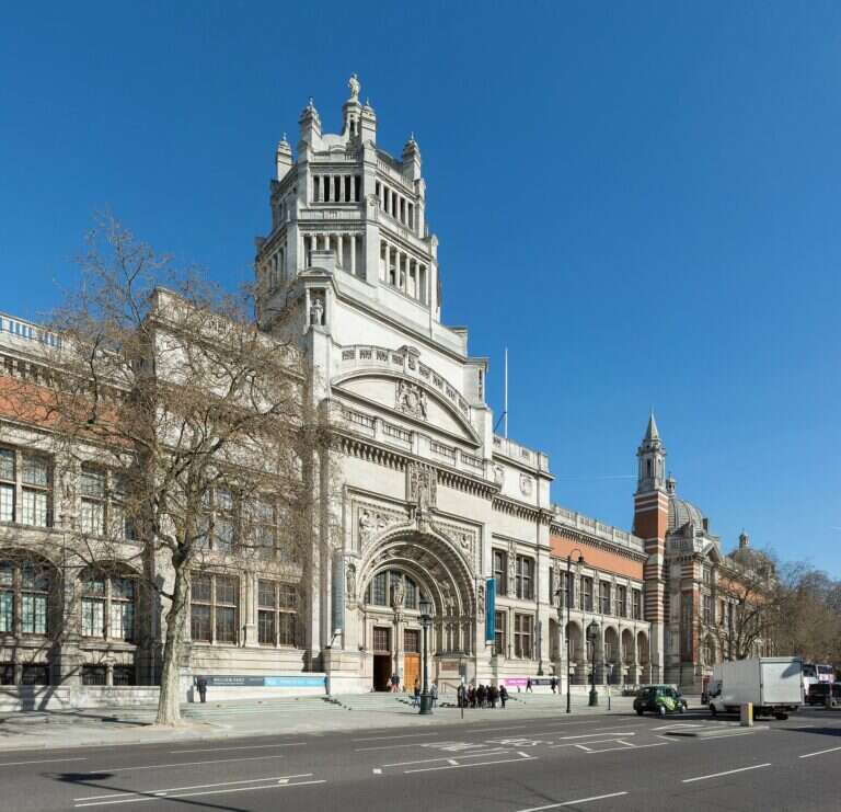 Victoria and Albert Museum in London, United Kingdom