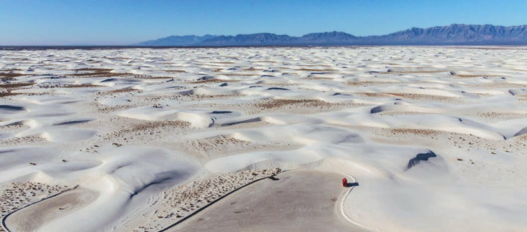 White Sands National Park in Alamogordo, United States
