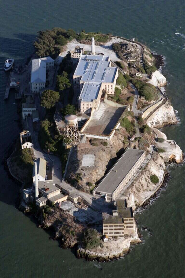 Alcatraz Federal Penitentiary in San Francisco, United States