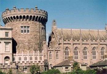 Dublin Castle in Dublin, Ireland