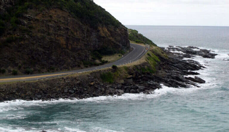Great Ocean Road in Apollo Bay, Australia