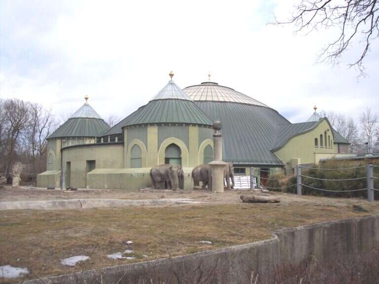 Hellabrunn Zoo in Munich, Germany