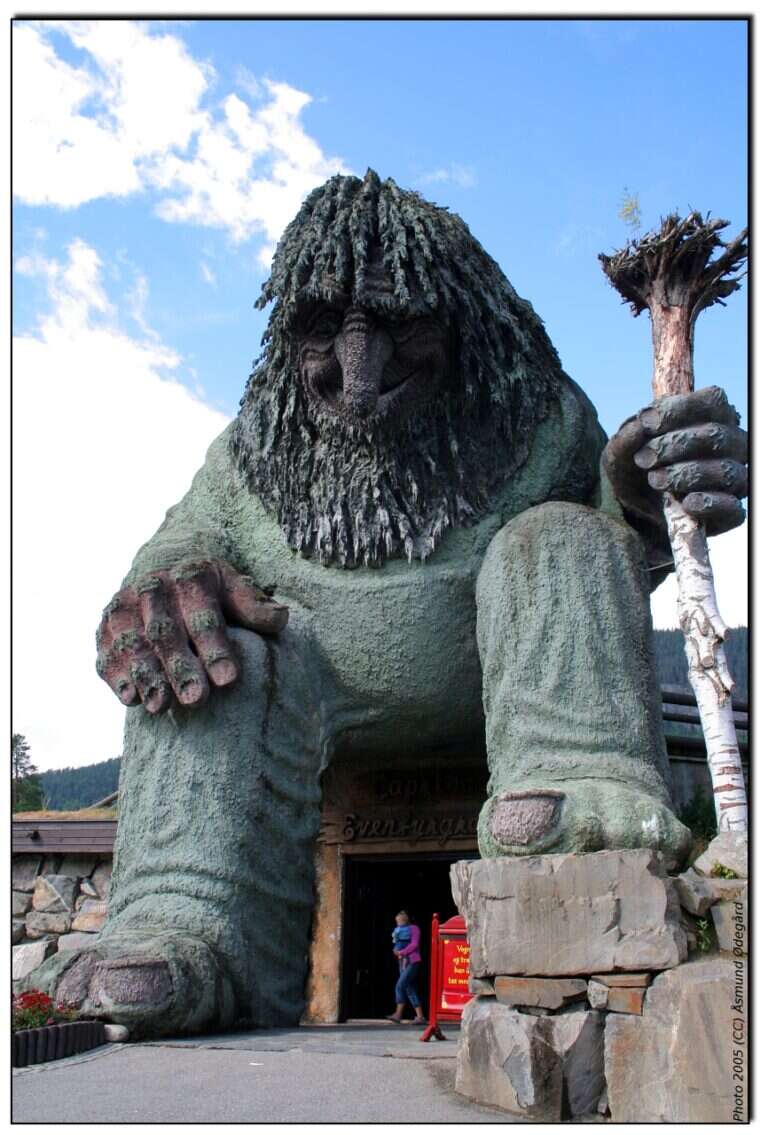 Hunderfossen Familiepark in Lillehammer, Norway