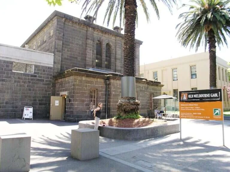 Old Melbourne Gaol in Melbourne, Australia