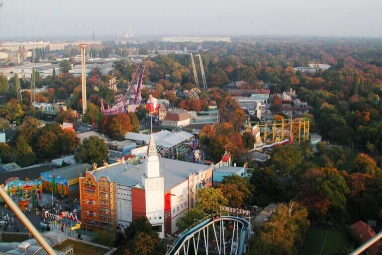 Wurstelprater in Vienna, Austria
