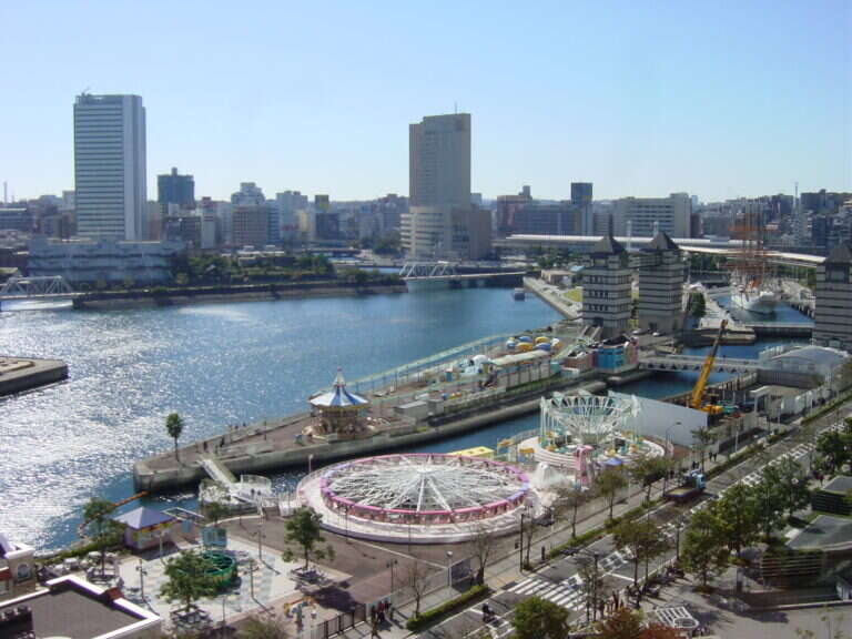Yokohama Cosmo World in Yokohama, Japan