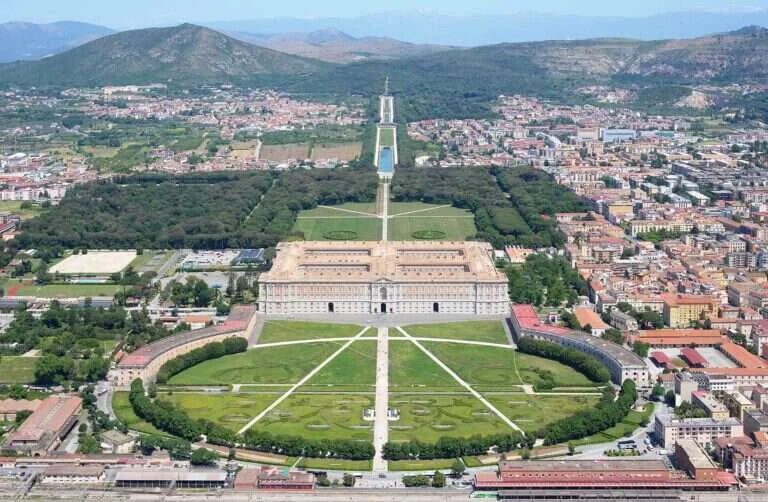Palace of Caserta in Naples, Italy