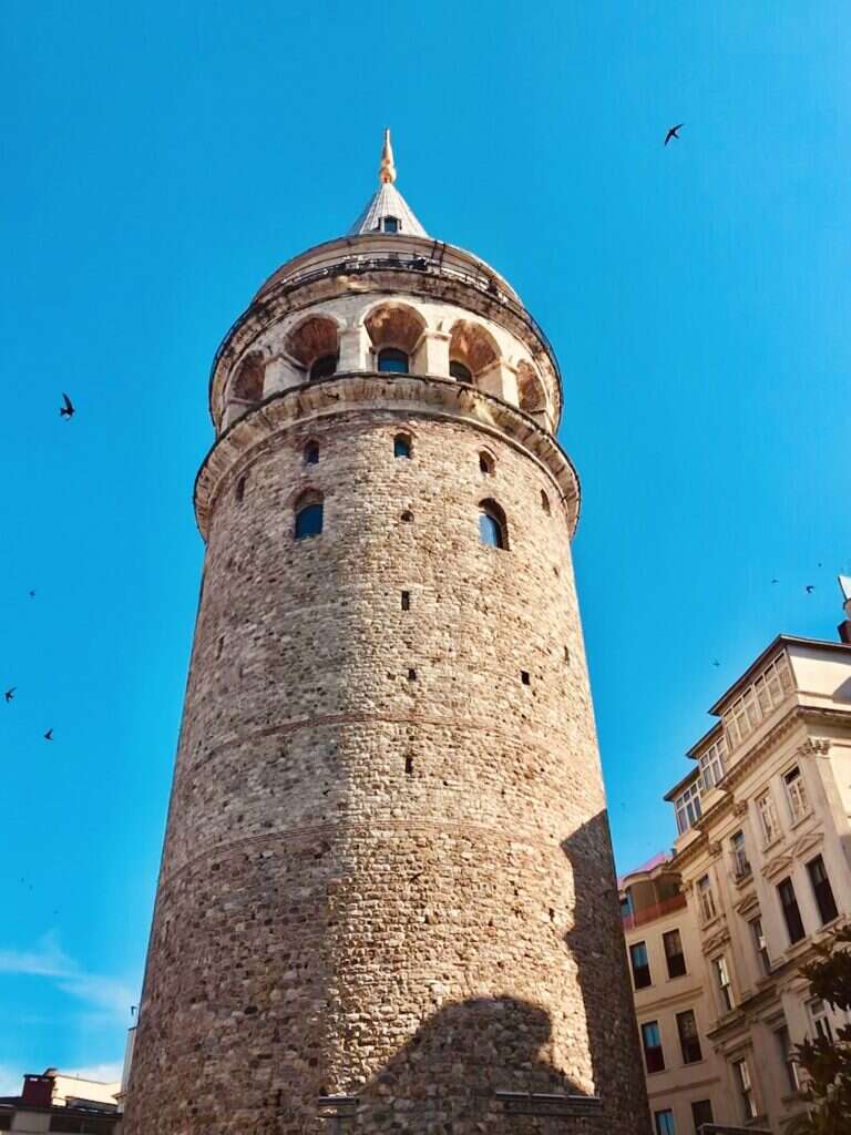 Galata Tower in Istanbul, Turkey
