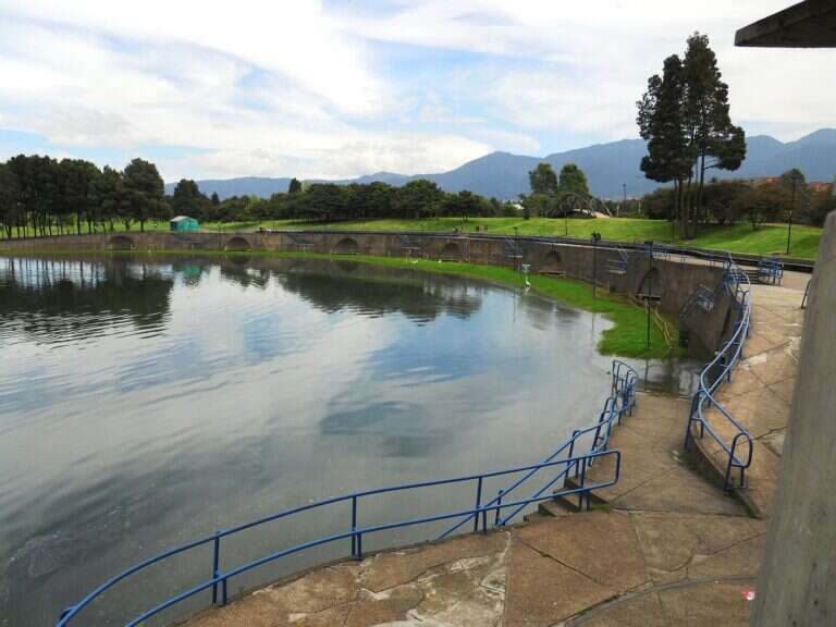 Simon Bolivar Park in Bogotá, Colombia