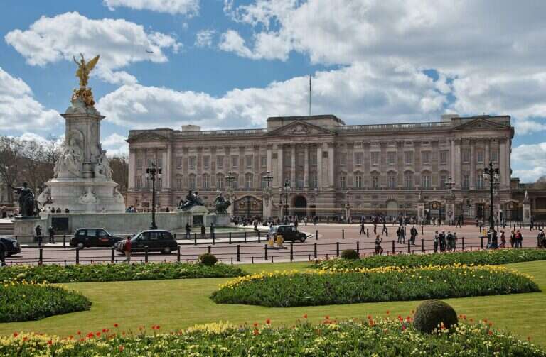 Buckingham Palace in London, United Kingdom