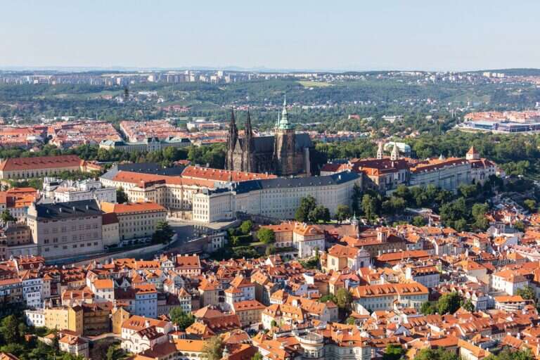 Prague Castle in Prague, Czech Republic
