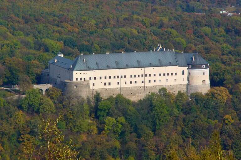 Červený Kameň Castle in Bratislava, Slovakia