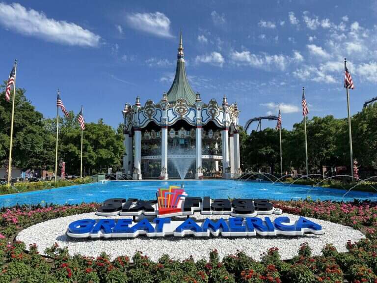 Six Flags Great America in Chicago, United States
