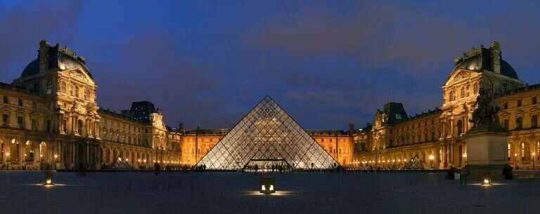 Louvre Museum in Paris, France