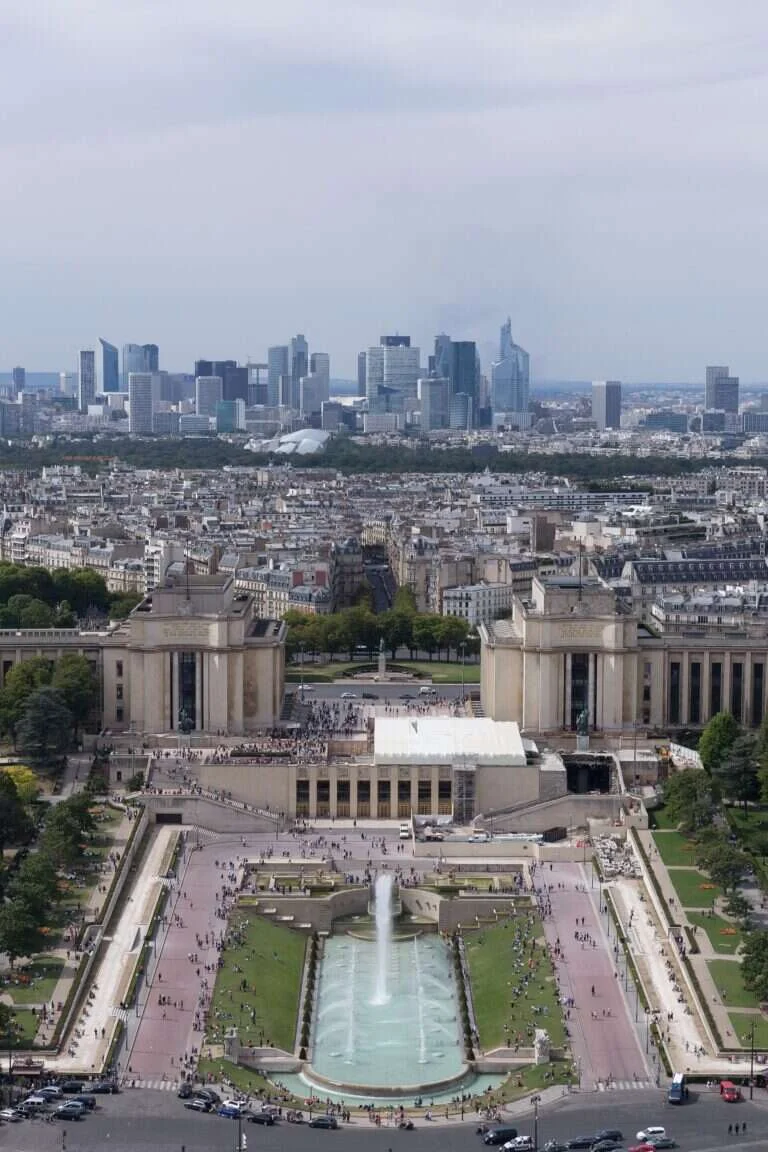 jardins du Trocadéro in Paris, France