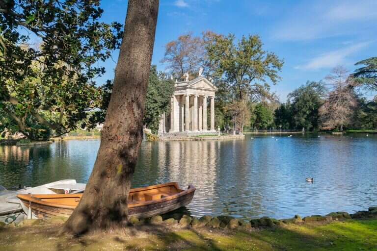 Villa Borghese in Rome, Italy