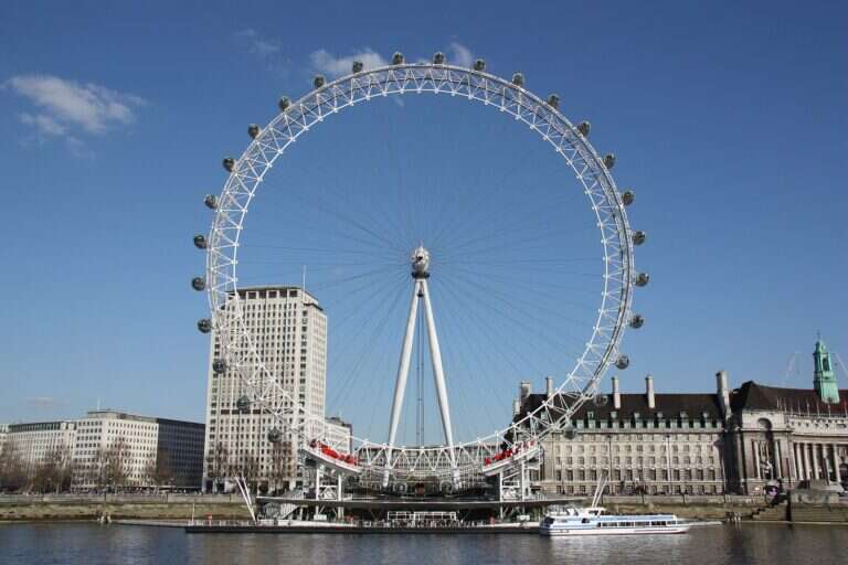 London Eye in London, United Kingdom