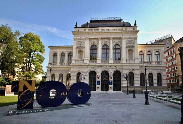 National Gallery of Slovenia in Ljubljana, Slovenia