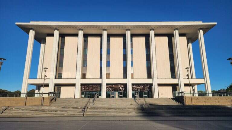 National Library of Australia in Canberra, Australia