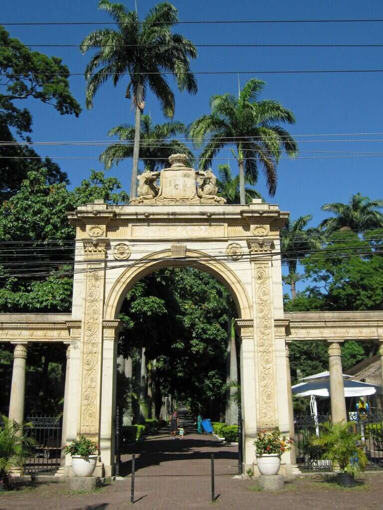 Rio de Janeiro Zoological Garden in Rio de Janeiro, Brazil