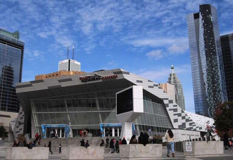 Ripley's Aquarium of Canada in Toronto, Canada